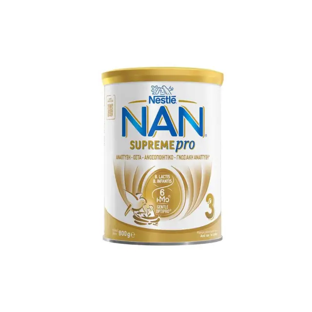 Nestle Nan Supreme Pro 3 Sinergity, Γάλα Σε Μορφή Σκόνης Από Τον Πρώτο Χρόνο 800g.