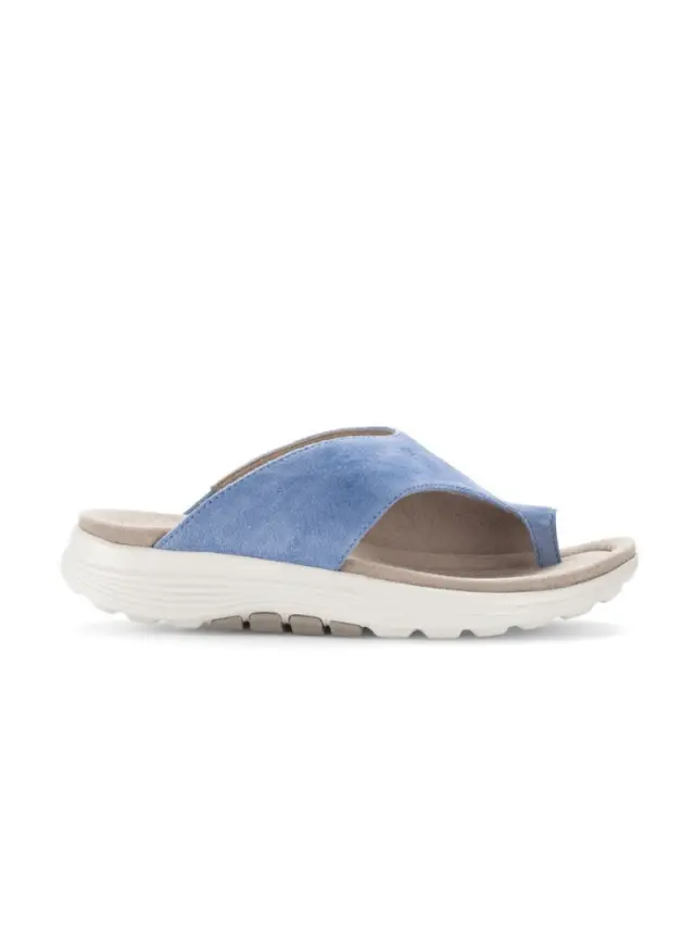 Gabor Παντόφλες Γυναικείο δέρμα Nubuck Μπλέ GAB/46812 26-ARKTIS 3