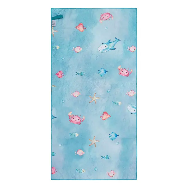 Beauty Home Πετσέτα θαλάσσης διπλής όψης παιδική Microfiber Αrt 2269 Βεραμάν 2