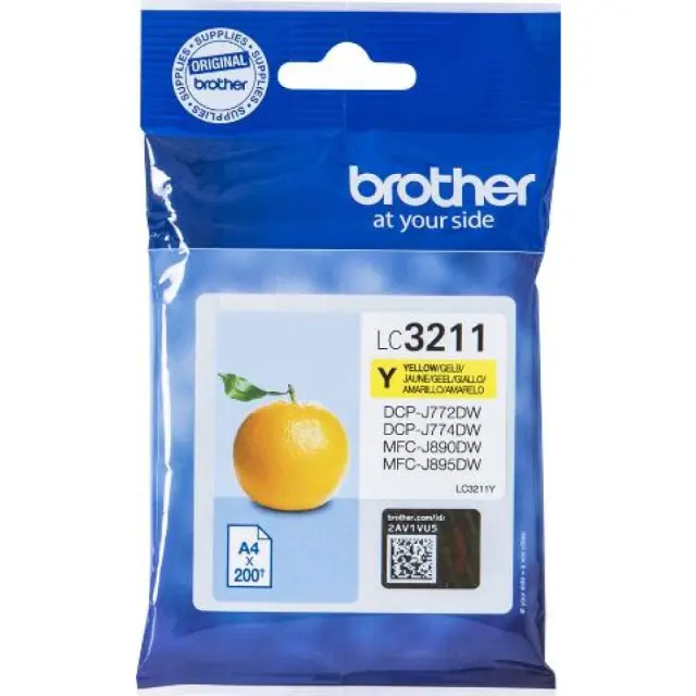 Brother Μελάνι Inkjet LC-3211Y Yellow (LC-3211Y) (BRO-LC-3211Y)