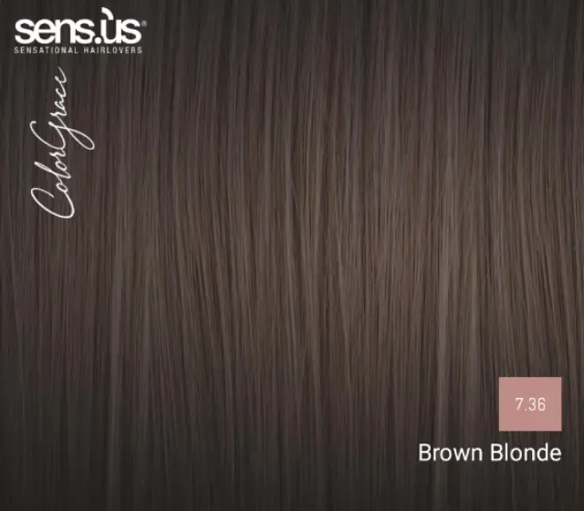 Sensus Color Grace M3K 7.36 Brown Blonde 100ml - (μόνιμη βαφή ξανθό καστανό) 2