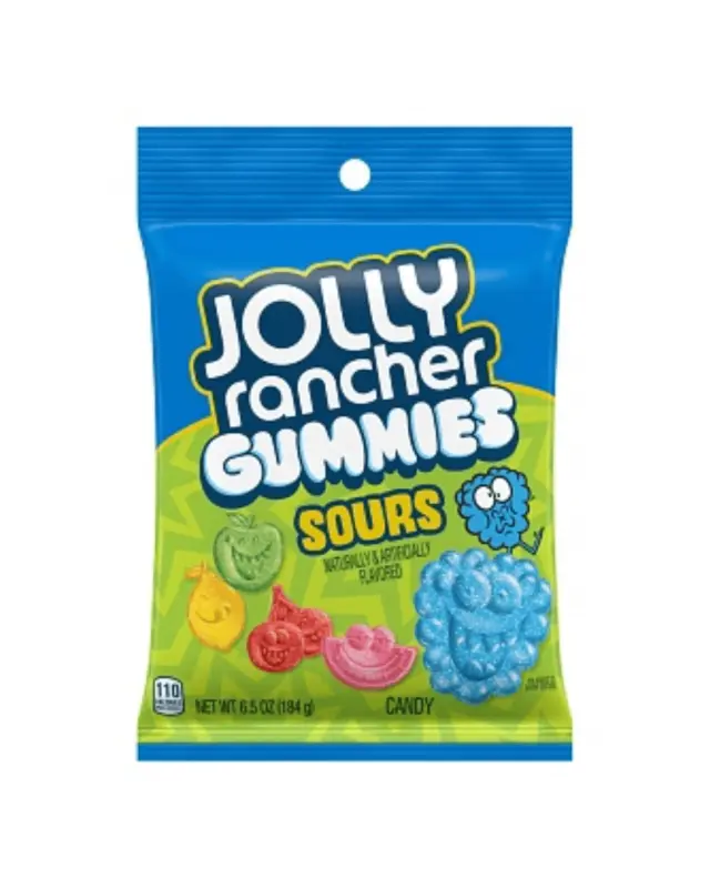 Jolly Rancher Gummies Sours 184gr