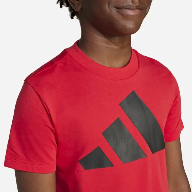 adidasΠαιδικό T-shirt Κόκκινο Essentials - 13-14 χρονών 3
