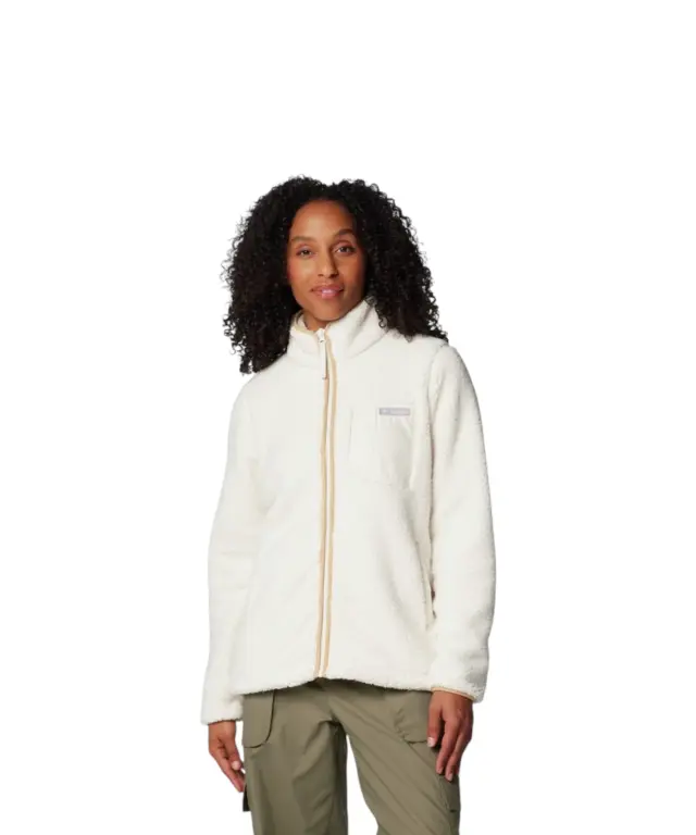 Columbia - Γυναικεία Ζακέτα Columbia West Bend II Sherpa 2099271-191 Λευκό 2