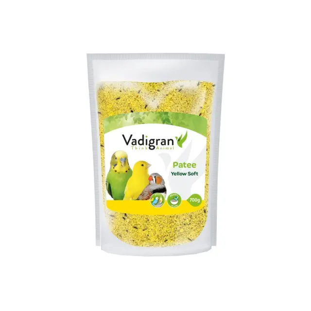 Vadigran Eggfood Patee Soft Yellow Μαλακή Αυγοτροφή Κίτρινη 700gr