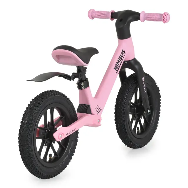 Byox Nimbus Ποδήλατο Ισορροπίας 12" με Φωτιζόμενες Ρόδες Taffy Pink 3+ Ετών 3