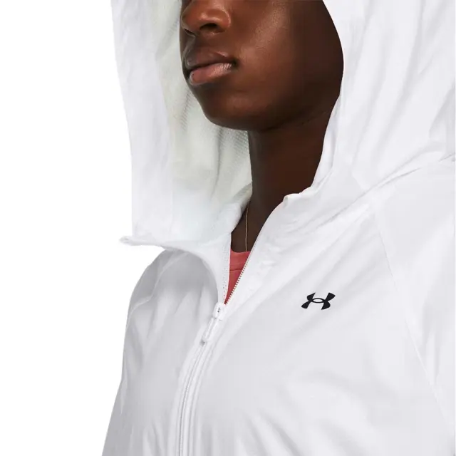 Under Armour Women's Sport Windbreaker Άσπρο 1382698-100 (Under Armour) - XLarge 3