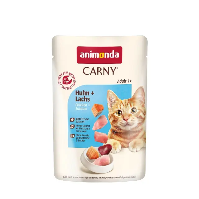 ANIMONDA Carny Adult Chicken and salmon - wet cat food - 85g