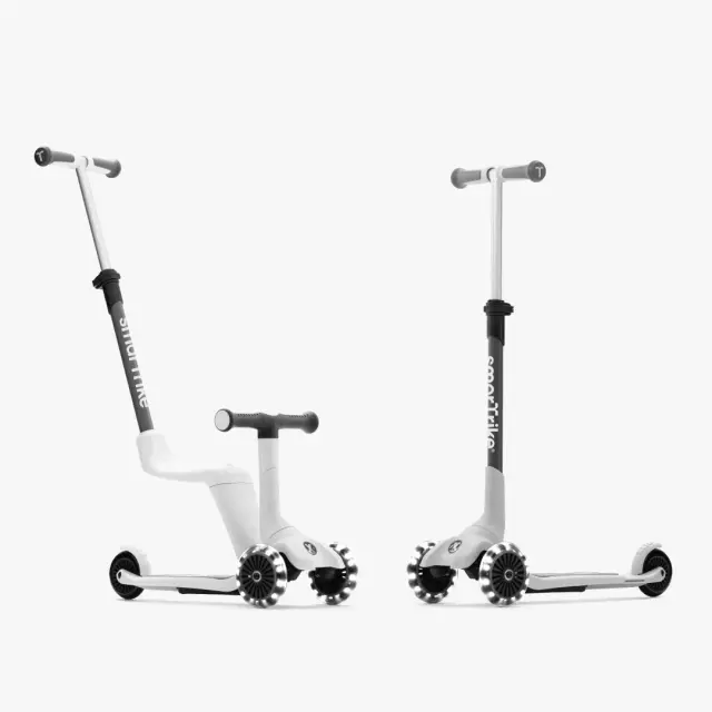 SmarTrike Xtend Mini-Ride Τρίτροχο Πατίνι 4 σε 1 με Κάθισμα Grey 12+ Μηνών
