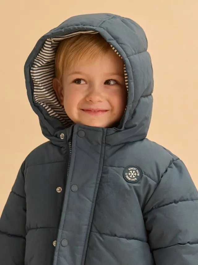 Βρεφικό Μπουφάν για Αγόρια Navy Warmth ΜΠΛΕ 3