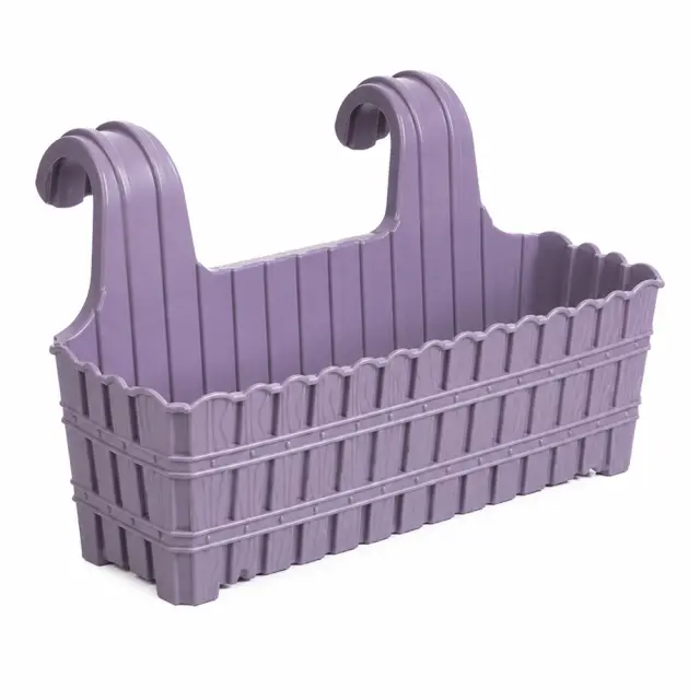 VIOLET HOUSE ΖΑΡΝΤΙΝΙΕΡΑ ΡΟΥΣΤΙΚ ΚΡΕΜΑΣΤΗ 50CM - ΜΩΒ