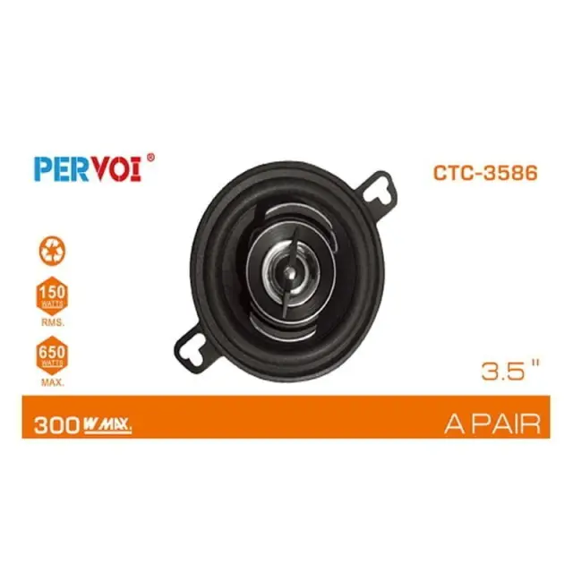 PerVoi Ηχείο Αυτοκινήτου 3.5" 300W CTC-3586 2τμχ - Midrange speaker z891004 2