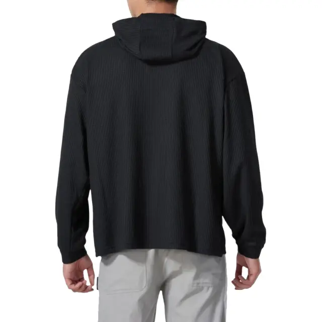 Under Armour Rival Waffle Hoodie Black 1383108-001 - S 2