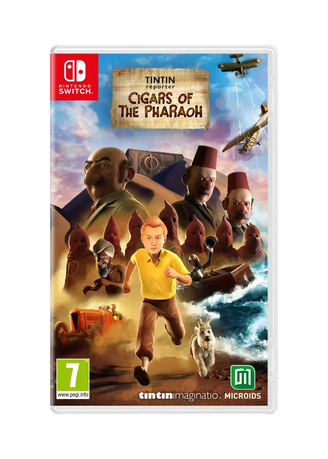 Tintin Reporter Cigars of the Pharaoh - Nintendo Switch