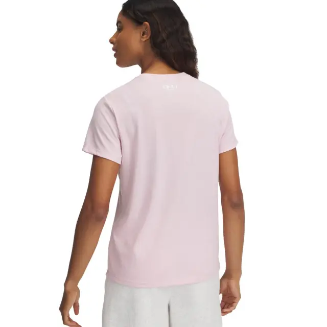 Under Armour Rival Outline T-Shirt (1389719-647) - Ροζ - S 2