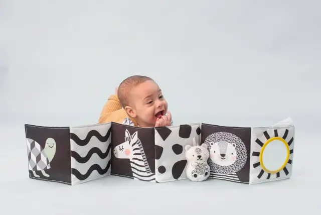 Taf Toys SAVANNAH BLACK & WHITE BOOK 2
