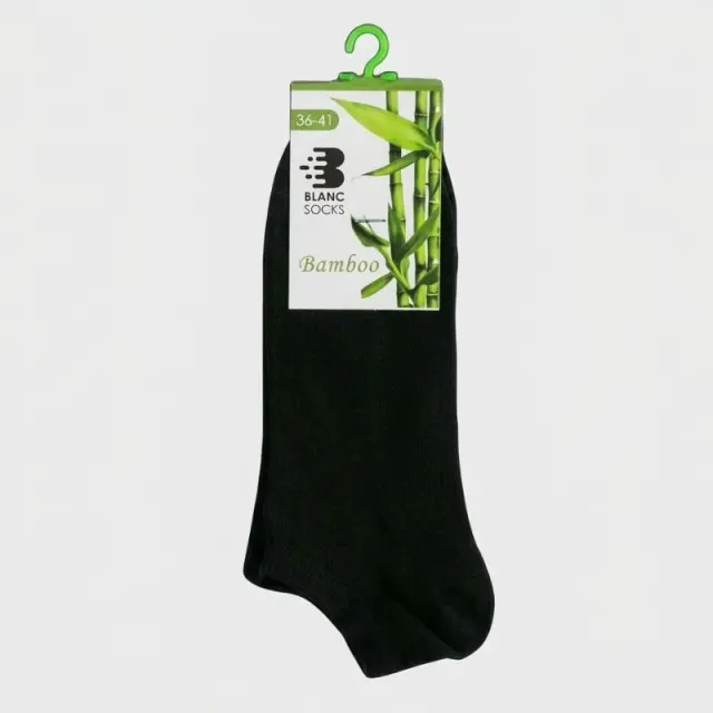 Ανδρικές Κοντές Κάλτσες BAMBOO Vtex Socks 1022163 Μαύρες 1 Ζευγάρι - 41-46