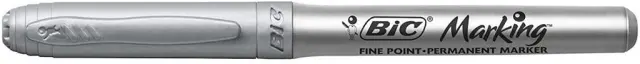 Μαρκαδόρος Bic Intensity Silver Fine Metallic Permanent (Bic)