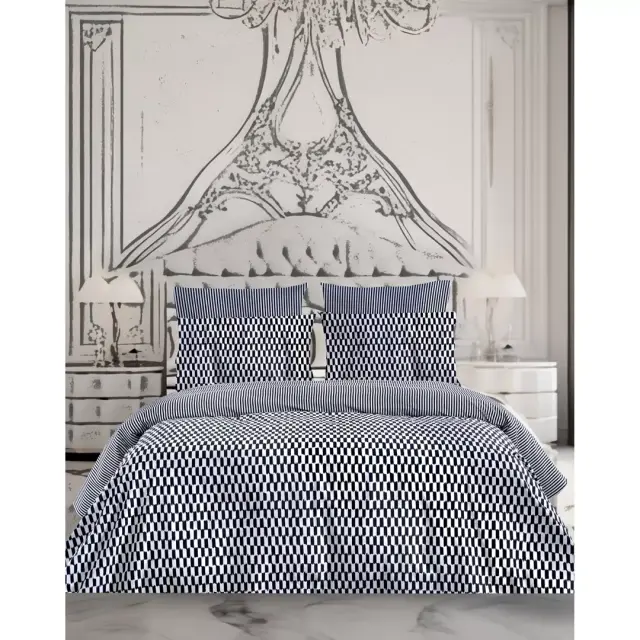 ΣΕΤ ΣΕΝΤ. ΜΟΝΑ CHECK 144ΤC 170x270cm 105x200+30cm 50x70cm ΛΑΣΤ. 100% COTTON - -