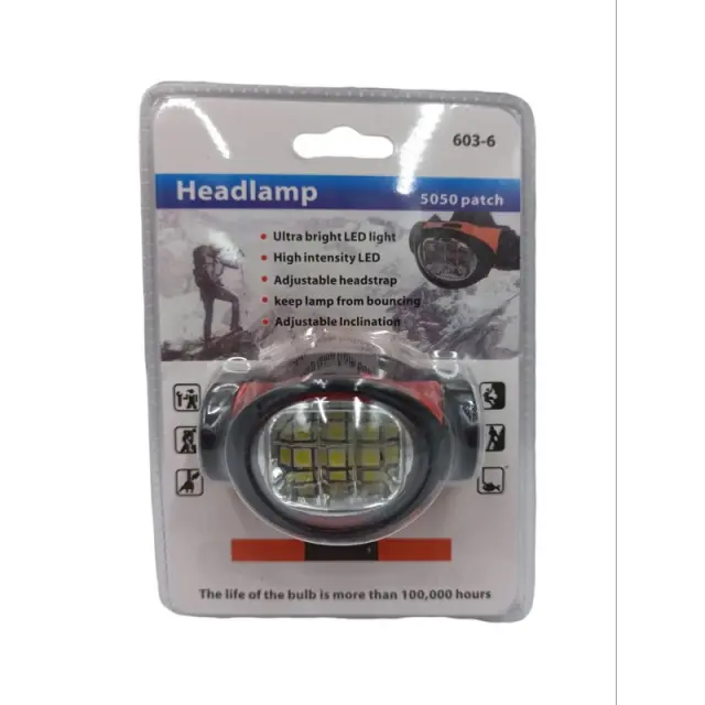 ΦΑΚΟΣ ΚΕΦΑΛΗΣ ΜΕ 6 LED RX-603-6