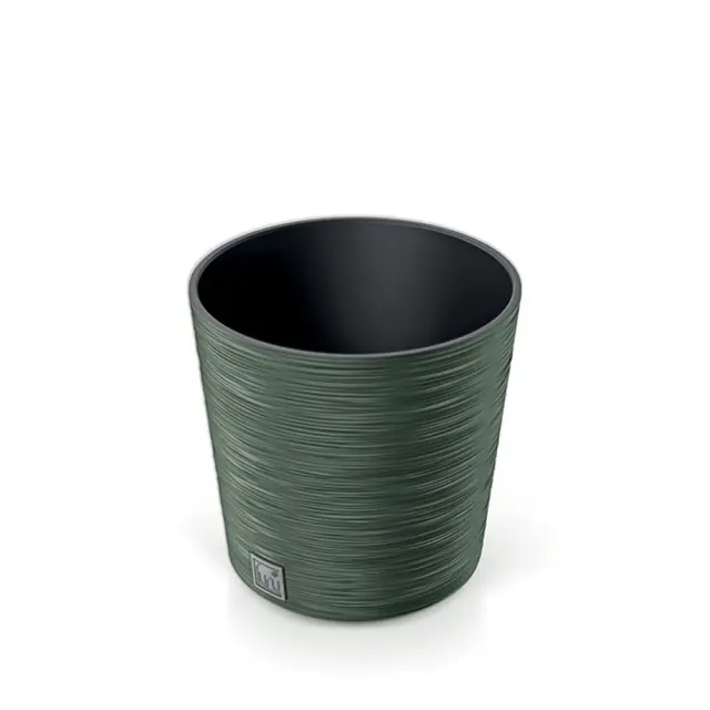Prosperplast Furu Eco Wood DFR300-5615C Γλάστρα στρογγυλή 17lt Πράσινο / GR103899
