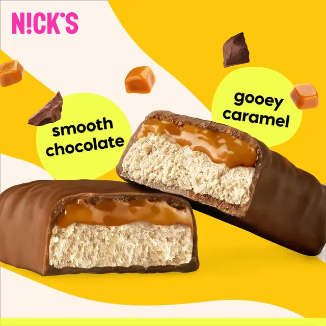 Nick's Caramel Chocolate Protein Bar 3