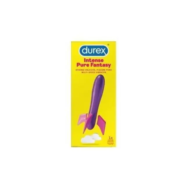 Durex Intense Pure Fantasy Multi-speed Vibrator 17.5cm Purple Δονητής, 1τμχ