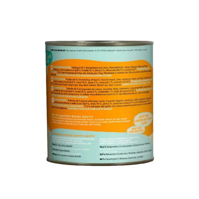 Lucky Lou LifeStage Adult Πουλερικά & Πέστροφα (με Αχλάδι) 800gr 2