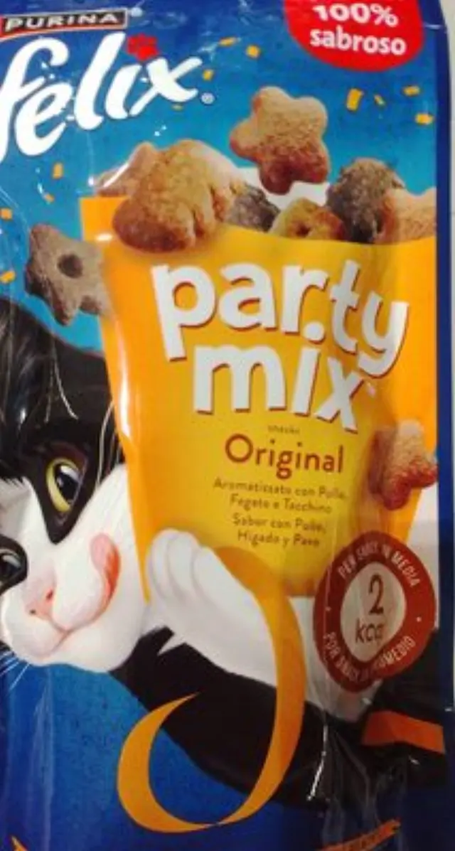 Purina Felix Party Mix Orginal Λιχουδιές με Κοτόπουλο 60gr