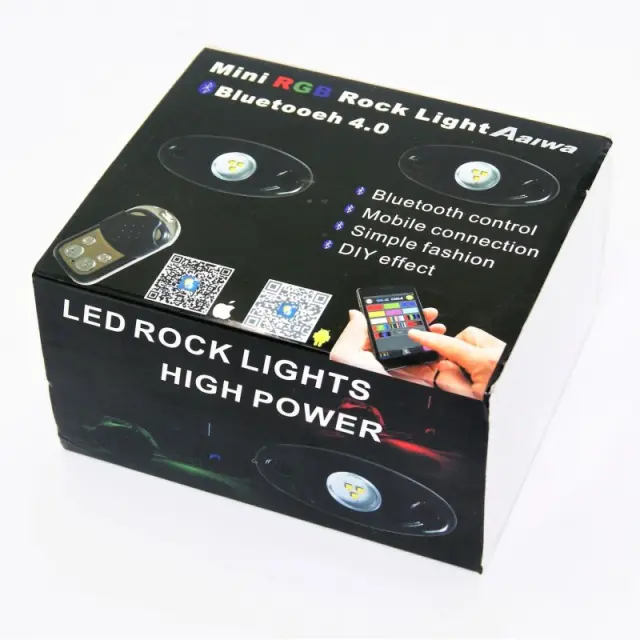 MINI RGB ROCK LIGHT BLUETOOTH 4 AIWA AU-AC-7083 2