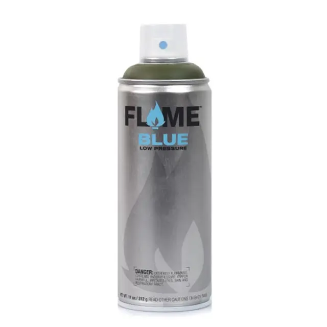 Flame Blue Spray Paint 400ml FB-658 Camo Green