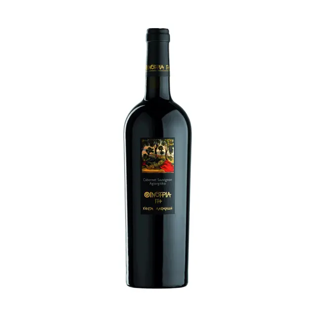 ΚΤΗΜΑ ΚΩΣΤΑ ΛΑΖΑΡΙΔΗ ΟΙΝΟΤΡΙΑ ΓΗ CABERNET SAUVIGNON ΑΓΙΩΡΓΙΤΙΚΟ 2021 ΕΡΥΘΡΟ 750ml