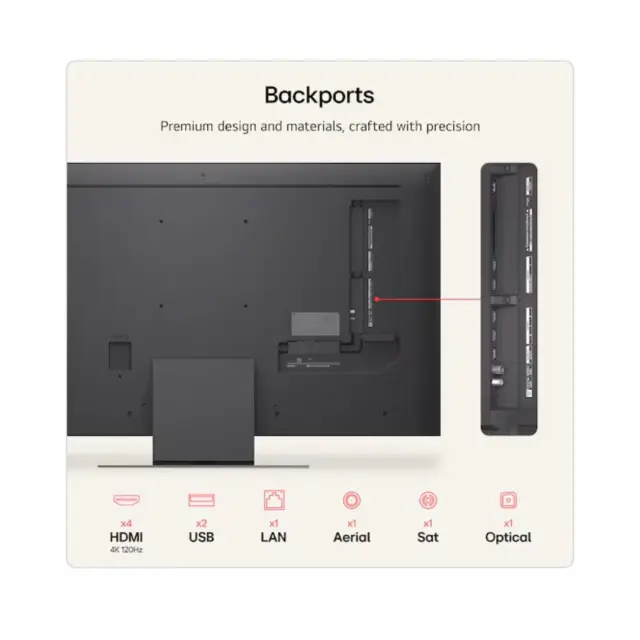 ΤΗΛΕΟΡΑΣΗ 50'' QNED 50QNED87B6A Mini LED evo AI LG 2