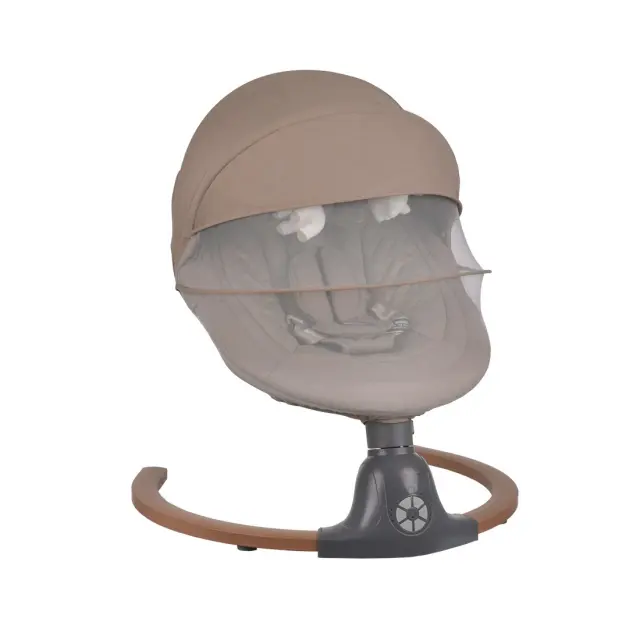 Ηλεκτρική Κούνια Bebe Stars Fluffy Natural Beige 257-182 3
