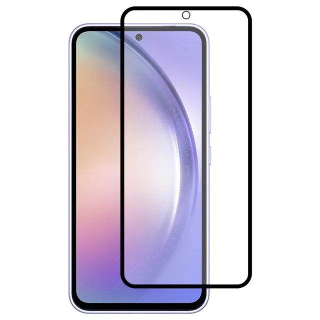 Full Cover MatteTempered Glass Αντιχαρακτικό Τζάμι Προστασίας για Samsung Galaxy A54 5G/S23 FE - Black OEM