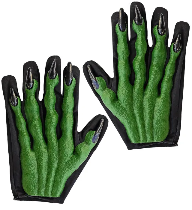 Αποκριάτικο Αξεσουάρ Γάντια Green Devil 3D (Widmann) (W-8405W)