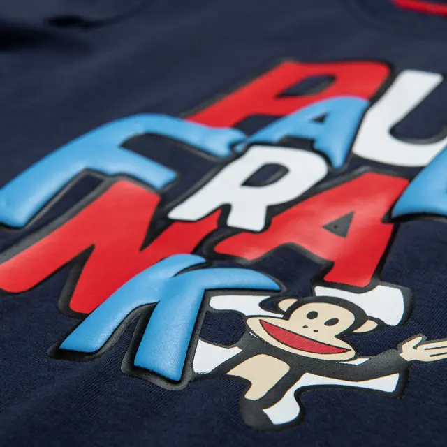 Σετ Paul Frank μπλούζα με ανάγλυφα γράμματα και βερμούδα 2