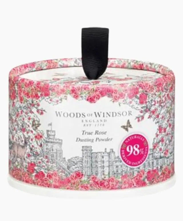 WOODS OF WINDSOR True Rose Dusting Powder Πούδρα Σώματος με άρωμα Τριαντάφυλλο100gr 2