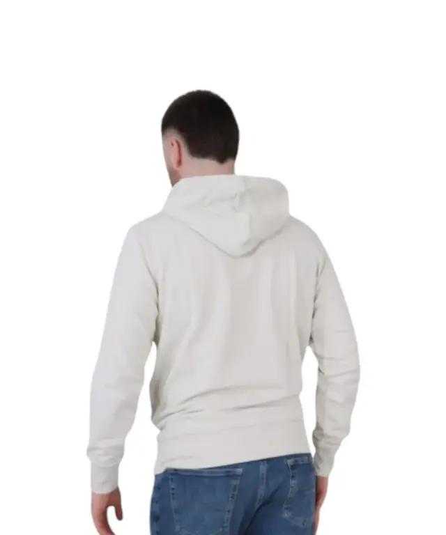 Calvin Klein - Woven Label Hoodie Φούτερ J30J327113-CJH Μπεζ - M 3