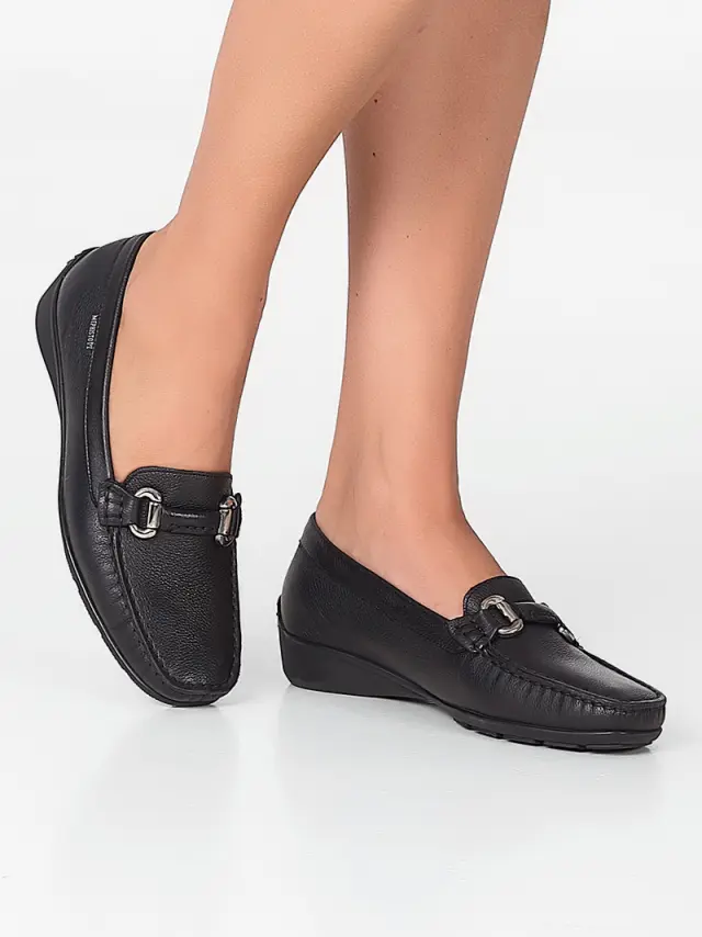 Mephisto Μοκασίνια-Loafers Γυναικείο δέρμα Μαύρο MEP/NATALA BLACK 2