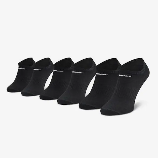 Κάλτσες Nike Everyday Lightweight No-Show 3 Ζεύγη SX7678-010 Μαύρο - 34-38 3