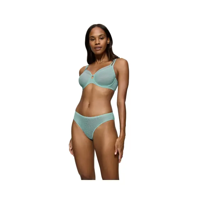 Triumph Γυναικείο Slip Signature Sheer Tai EX, Χρώμα Misty Turquoise - M 3
