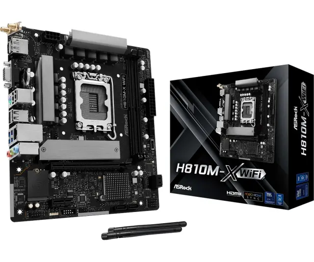 ASRock H810M-X WIFI Motherboard