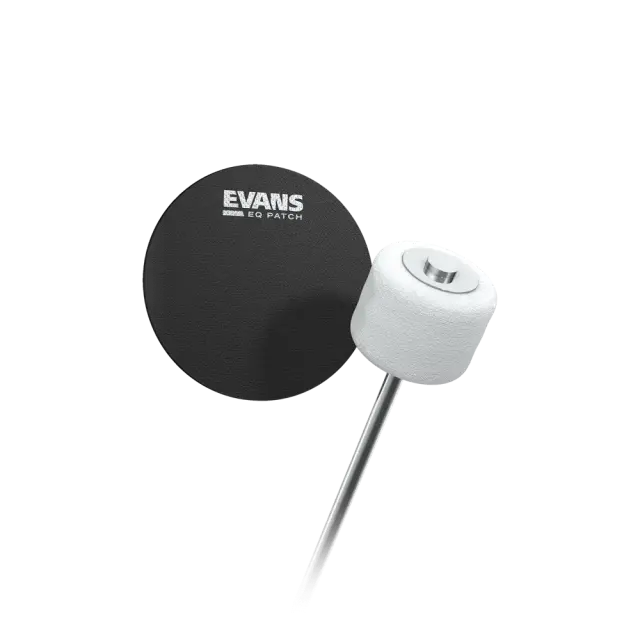Evans EQPB1 Μoνό Μαύρο Προστατευτικό Κάσας (2 τμχ)