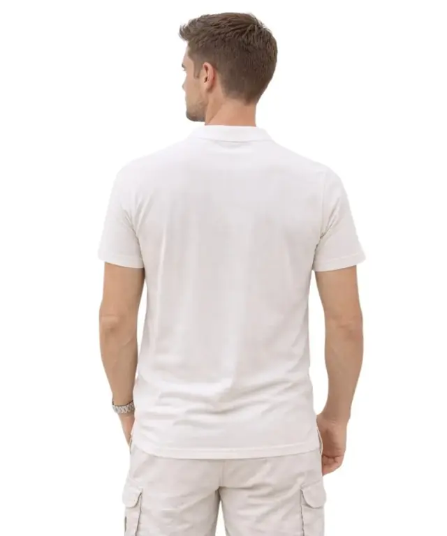 Ellesse - Ανδρικό Κοντομάνικο T-Shirt Polo Leonardo EHM217S26-001 Λευκό 2