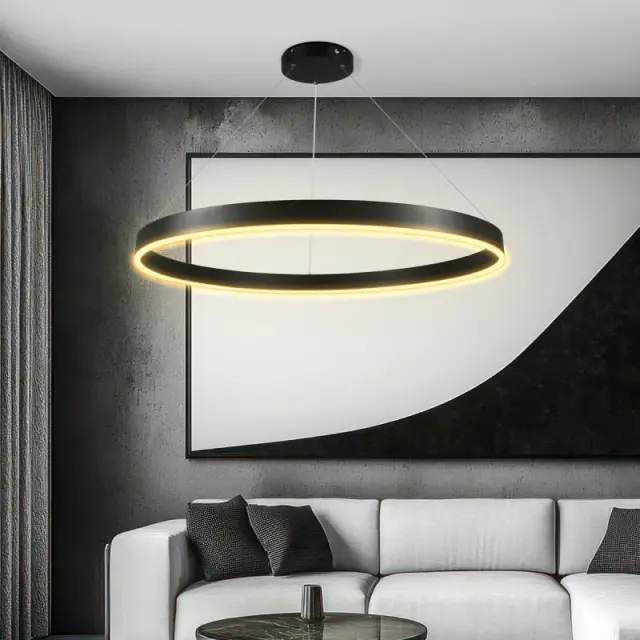 VENOM LED Κρεμαστό Φωτιστικό Οροφής 75W CCT με Χειριστήριο Φ100 KLV-101-0193