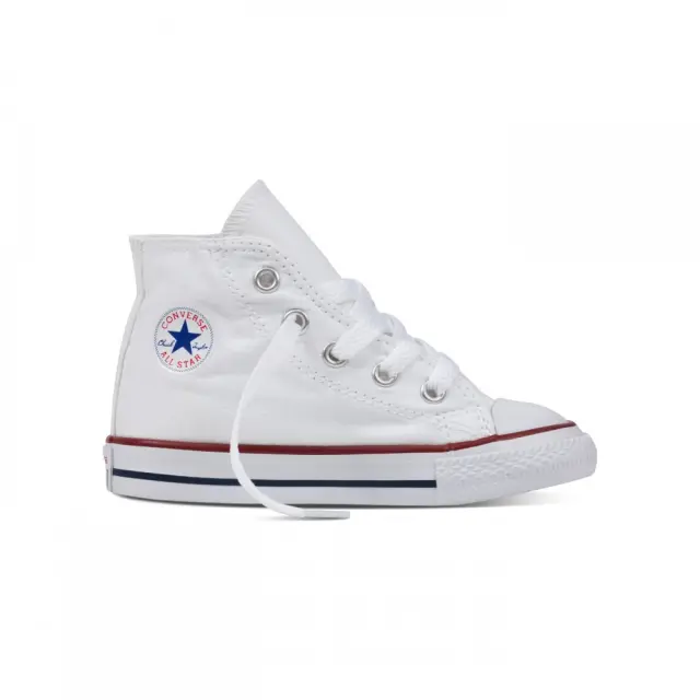 Converse Infant Unisex Chuck Taylor All Star HI Άσπρο 7J253C (Converse)