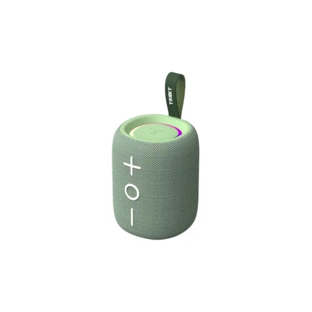 Tribit StormBox Mini BTS33 Ποιοτικο και Δυνατο Bluetooth Speaker 12W IPX7 Green Φορητό Αδιάβροχο Ηχείο με Led Φωτισμο και 12 Ωρες Αυτονομια
