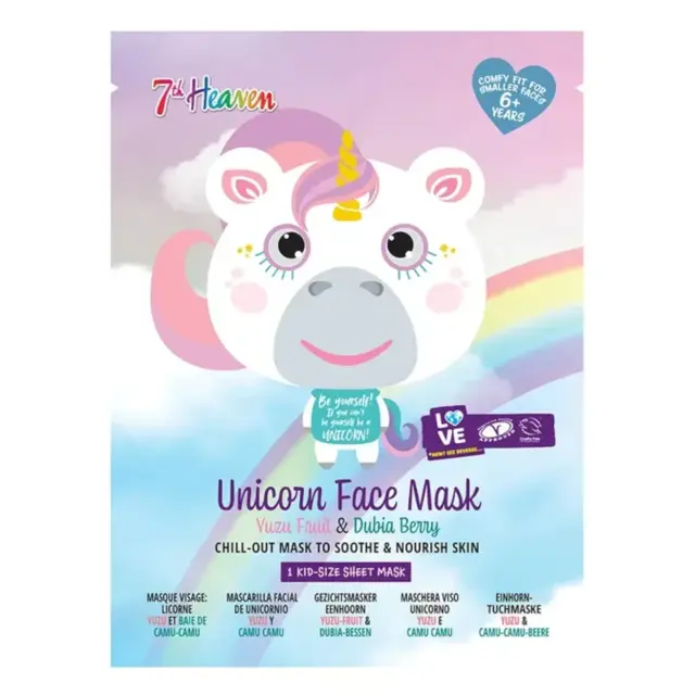 7th Heaven Μάσκα Προσώπου για Ενυδάτωση Unicorn