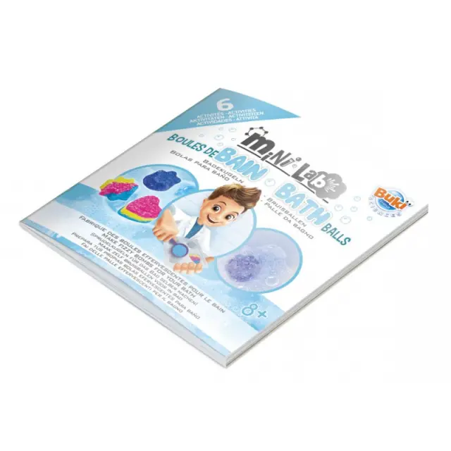 Buki France Mini Lab Bath Balls Άλατα Μπάνιου 8+ ετών 3010 3